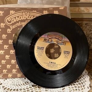 Vintage 1978 Casablanca Village People Y.M.C.A. 45 Rpm Record Vinyl